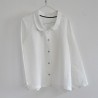 Uniform shirt, white linen