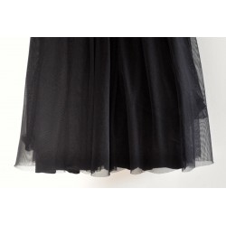 Black Christmas skirt