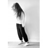 Uniform trousers, thick black linen