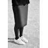 Skirt "woman", herringbone wool drap