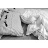 Duvet cover , white linen