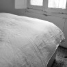 Duvet cover , white linen