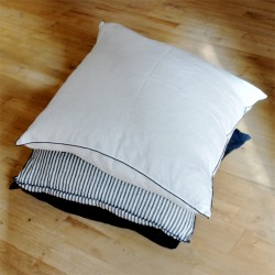 Pillow case, fine white linen