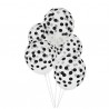 Black printed ballons