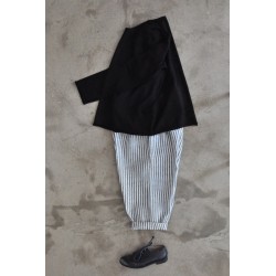 Uniform trousers, light stripes linen