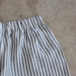 Uniform trousers, light stripes linen