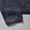 Short sweater, dark grey knit