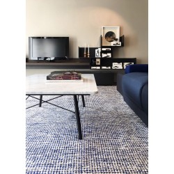 pipoca rug, blue