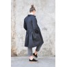 Shirt-dress, black denim