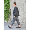 Classic trousers, grey wool blend