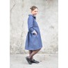 Shirt-dress, blue denim