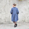 Shirt-dress, blue denim