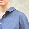 Robe-chemise, jean bleu