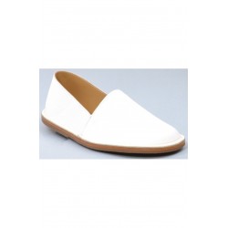 Chaussures Maurice, cuir blanc