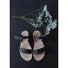 Sandals Cecile, black leather