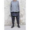 Sarouel Uniforme, coton noir