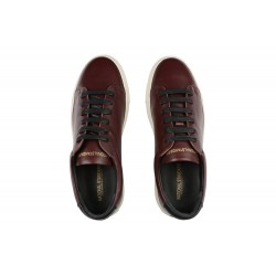 Chaussures Partridge, cuir noir et naturel