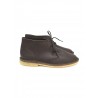 Chaussures Partridge, cuir noir et naturel