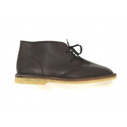 Chaussures Partridge, cuir noir et naturel