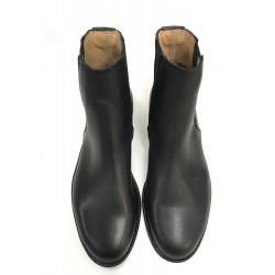 Bernie boots, soft black leather