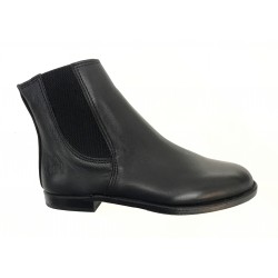 Bernie boots, soft black leather