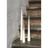 Cone candle, white