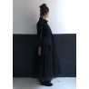 Jupon long en tulle noir