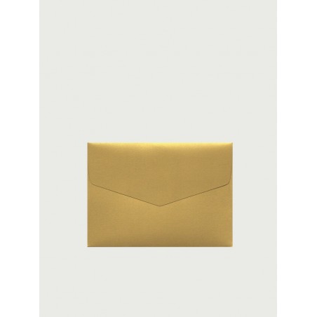 5 enveloppes C6 dorées