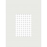 Pack of 5 rounded corner cards, Flake