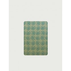 Pack of 5 rounded corner cards, Fennel