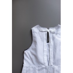 Chemise "femme", lin blanc