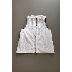 Chemise "femme", lin blanc