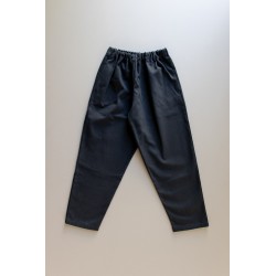 Long trousers, black denim