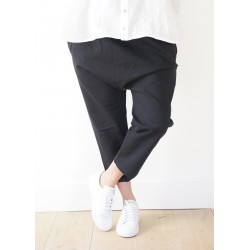 Pantalon sarouel, jean noir