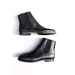 Bernie boots, soft black leather