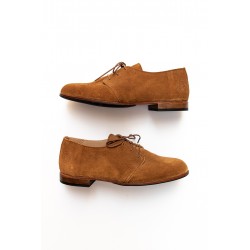 Chaussures Partridge, cuir noir et naturel