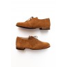 Chaussures Partridge, cuir noir et naturel