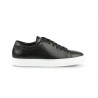 Sneakers for men, black nubuck