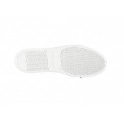 Baskets pour homme, cuir blanc