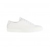 Baskets pour homme, cuir blanc