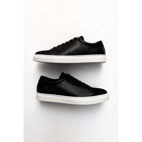 Baskets pour homme, nubuck noir