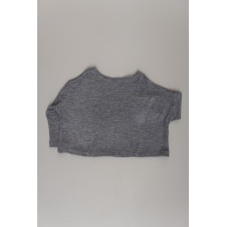 Pull hiver 19, jersey épais gris clair