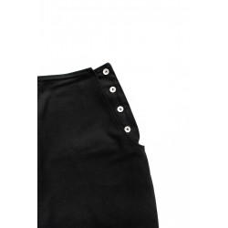 Woman trousers, black denim