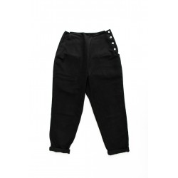 Pantalon Femme, jean noir