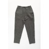 Woman trousers, herringbone wool drap