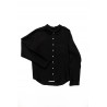 Chemise Homme, lin noir