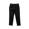 Man trousers, black flannel