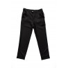 Man trousers, black flannel