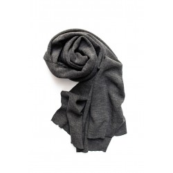 scarf, light grey heavy jersey