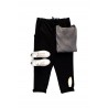 Pockets trousers, black denim